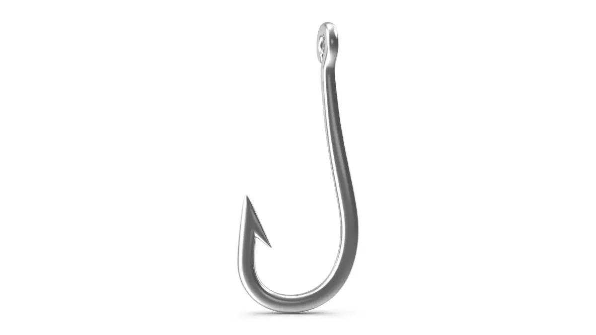 Fishing Hook Low-poly 3D model buy