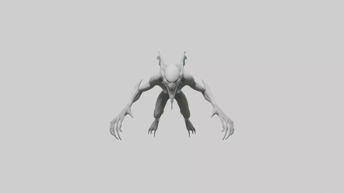 Spectral predator model 3D model