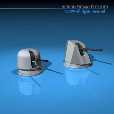 Navy guns 3D model