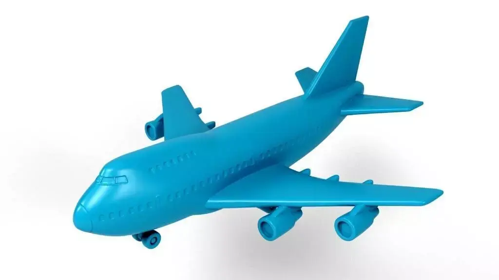 Toy airplane 2 3D print model