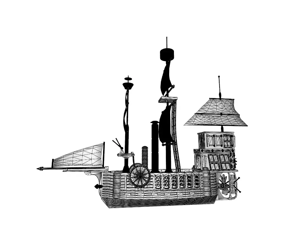 Flying Boat  3D model