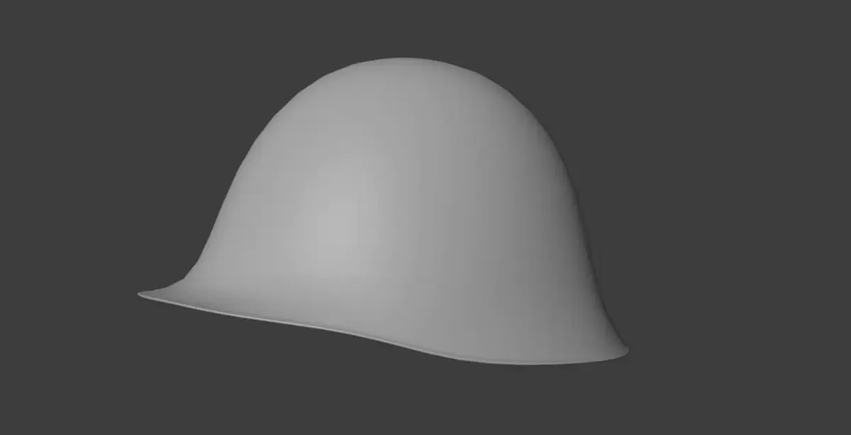 WZ 31 Polish Helmet Low-poly 3D model