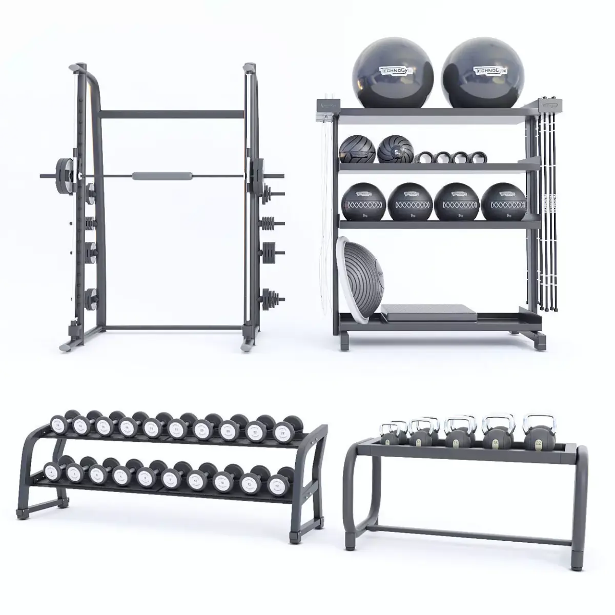 GYM GALLERY 3D model