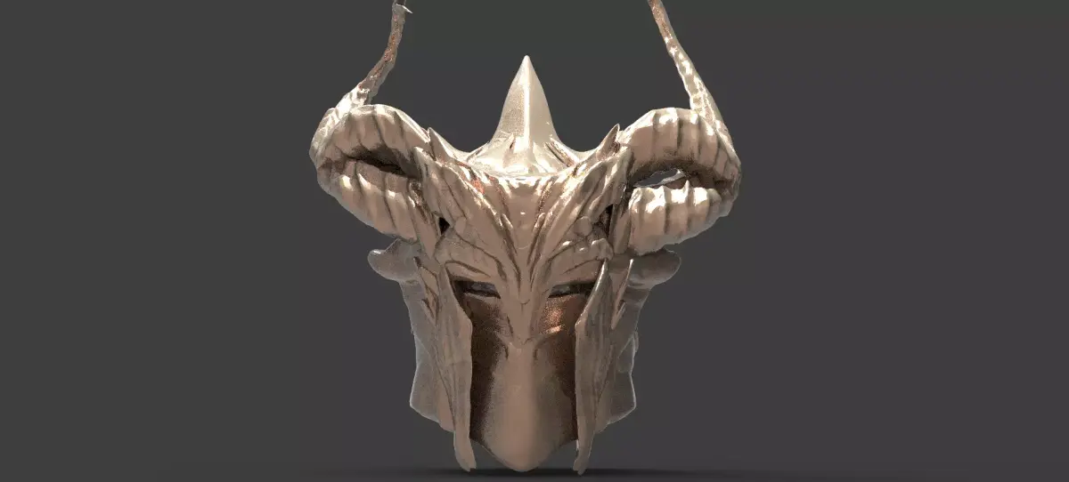 Thane Viking Helmet 3D model