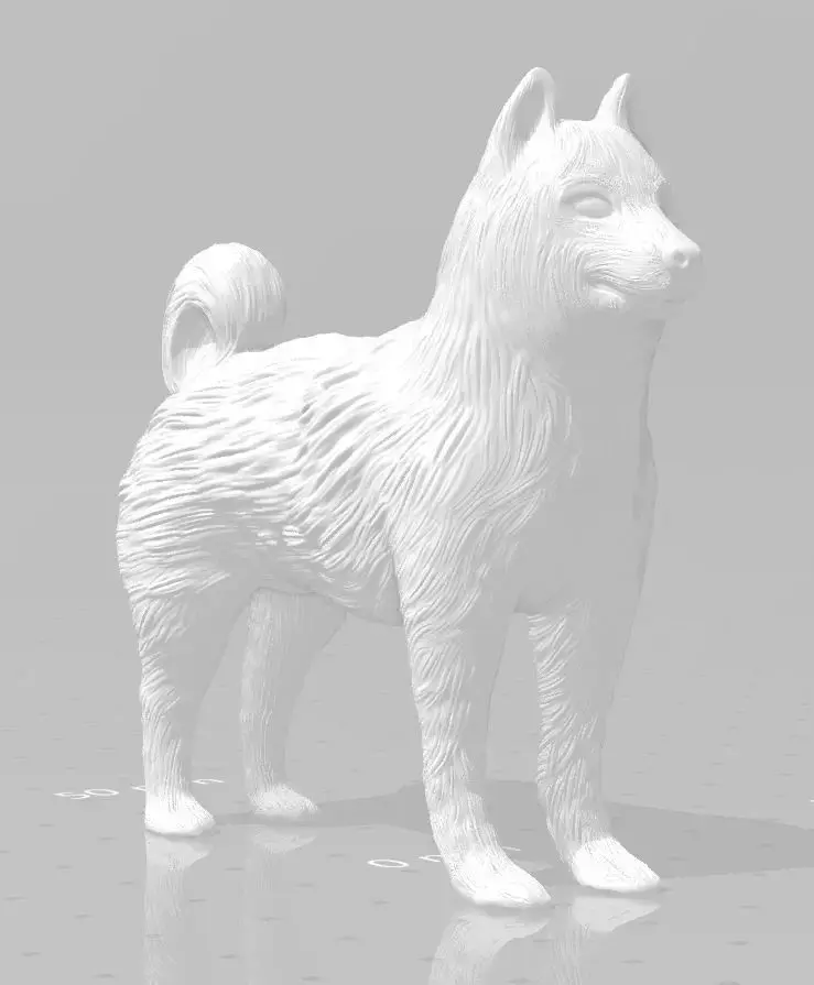 DOG Shiba Inu stl 3D model