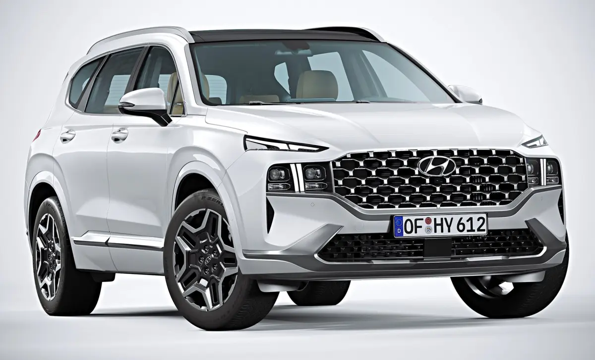 2021 Hyundai Santa Fe 3D model purchase