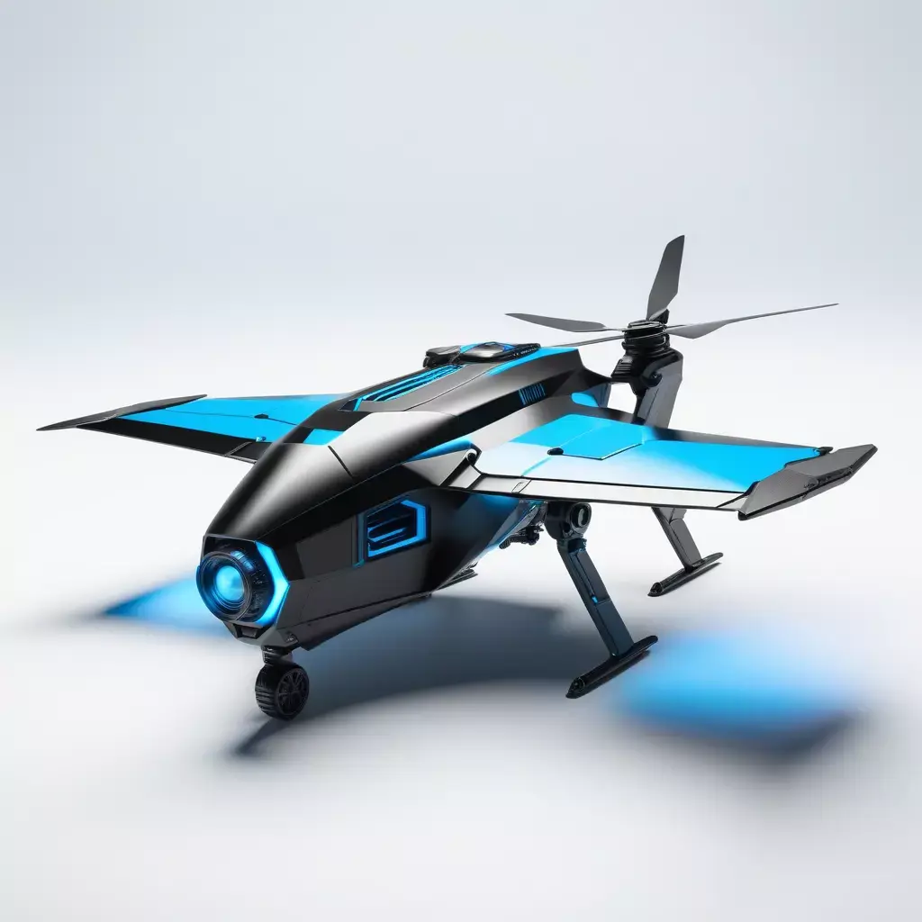 Advanced SciFi Recon Drone 3D model