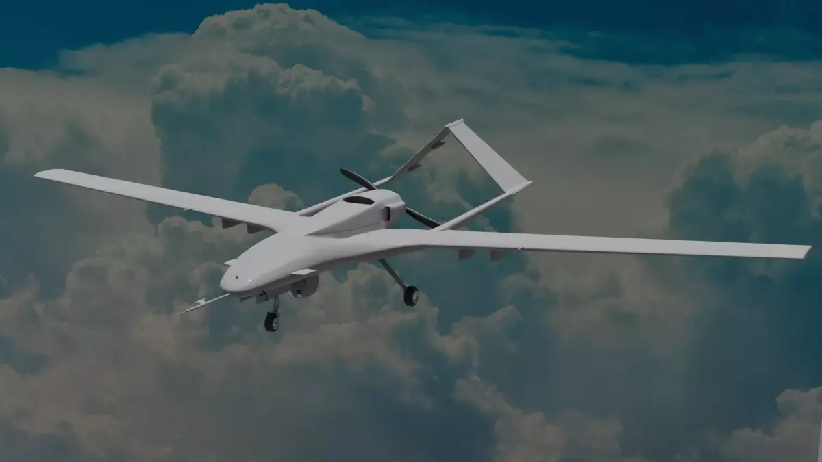 Bayraktar TB2 3D model