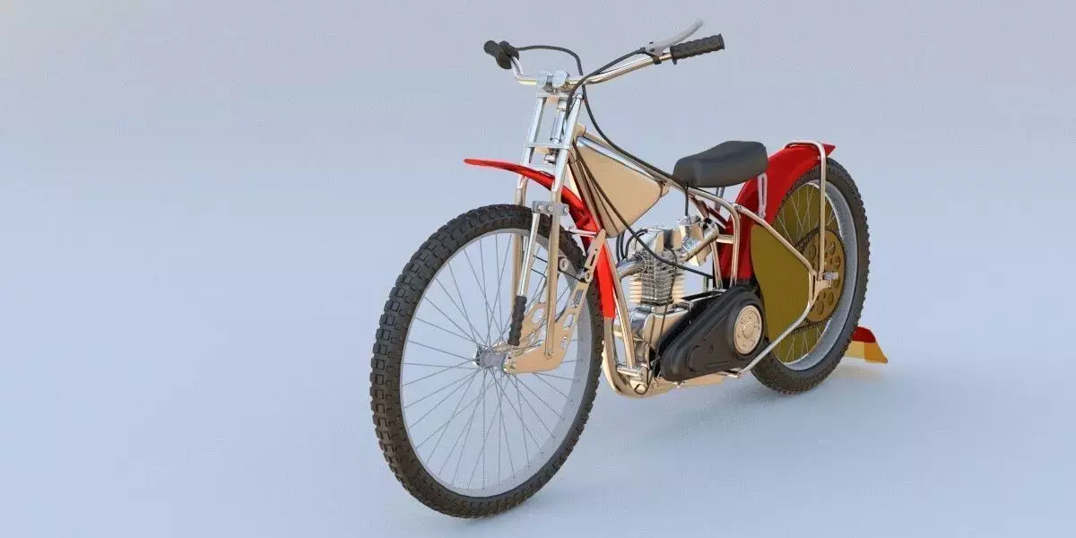 Speedway Bike 3D model
