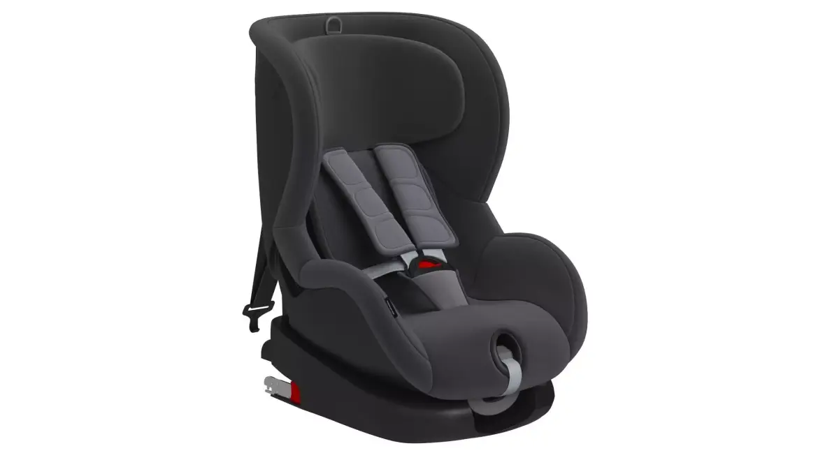 Child Safety Car Seat 3D model