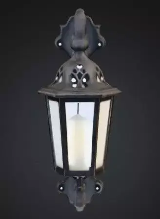 Rustic Lantern 3D model