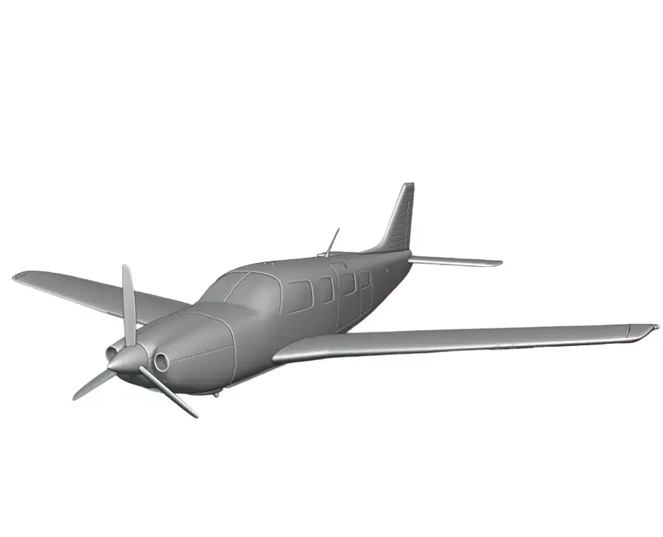 Piper Saratoga II TC ready 3D printing 3D print model
