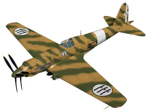 Fiat CR44 3D model