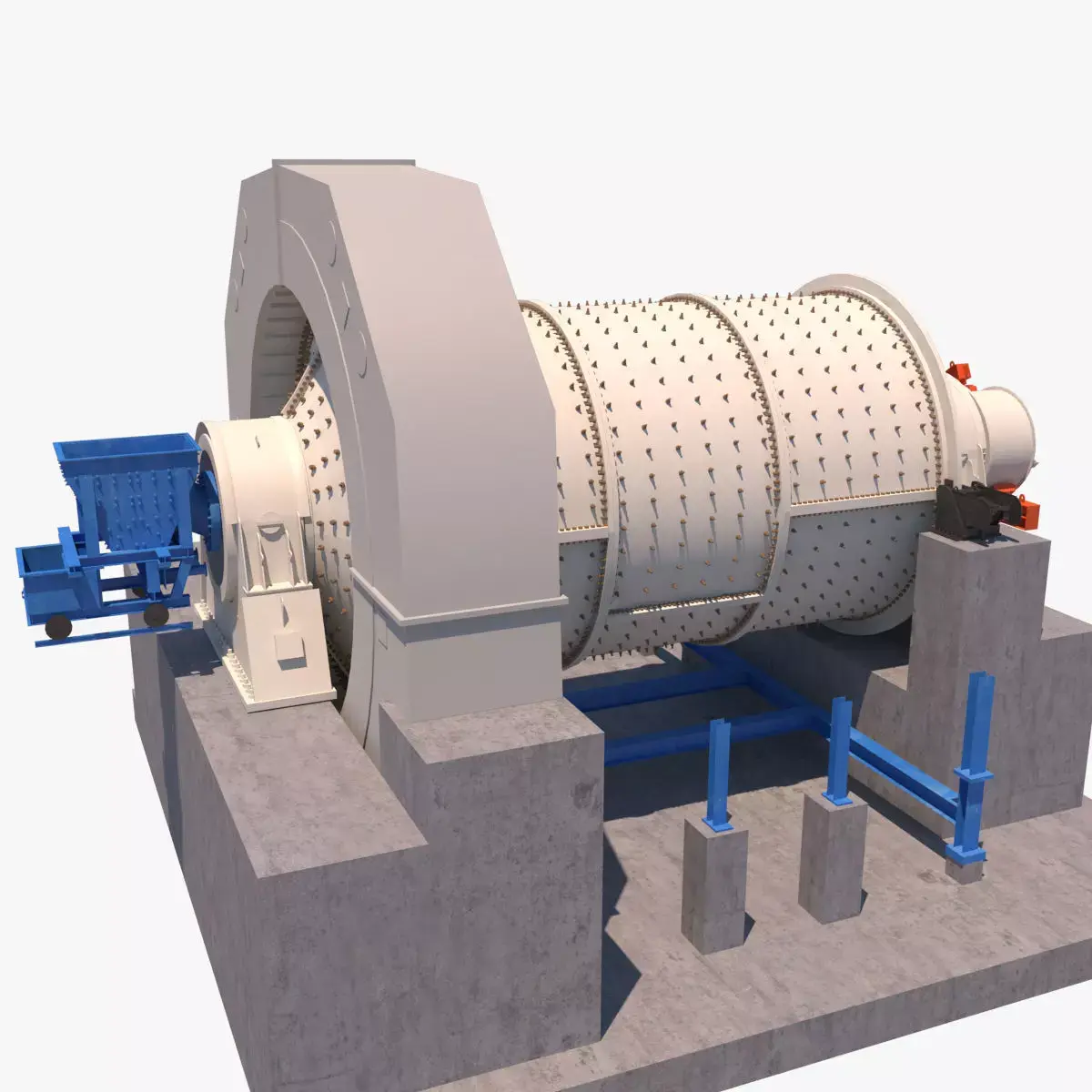 molino de bolas01 3D model