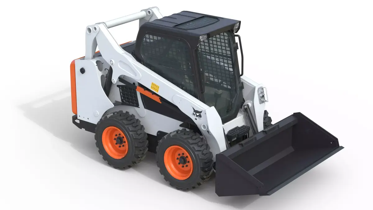 BobCat Steer Loader S590 Low-poly 3D model