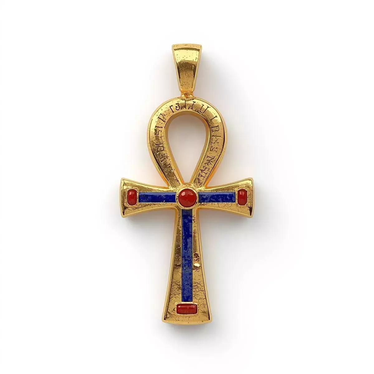 Ancient Egyptian Ankh Amulet 3D Prop Low-poly 3D model