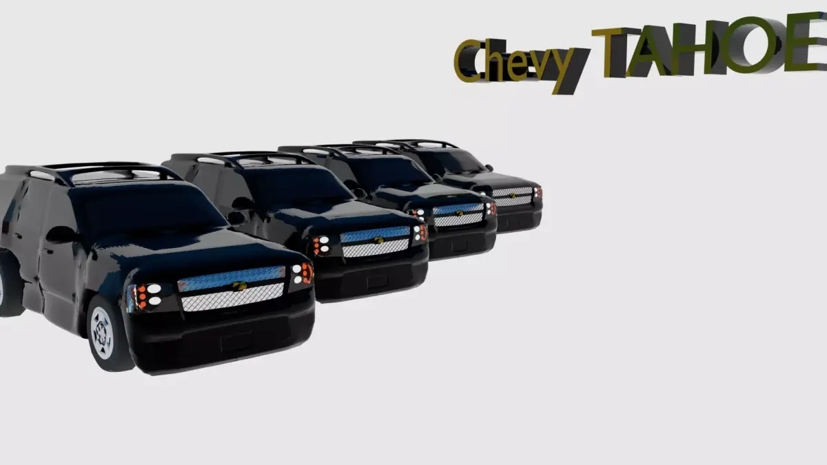 Chevy Tahoe 3D model