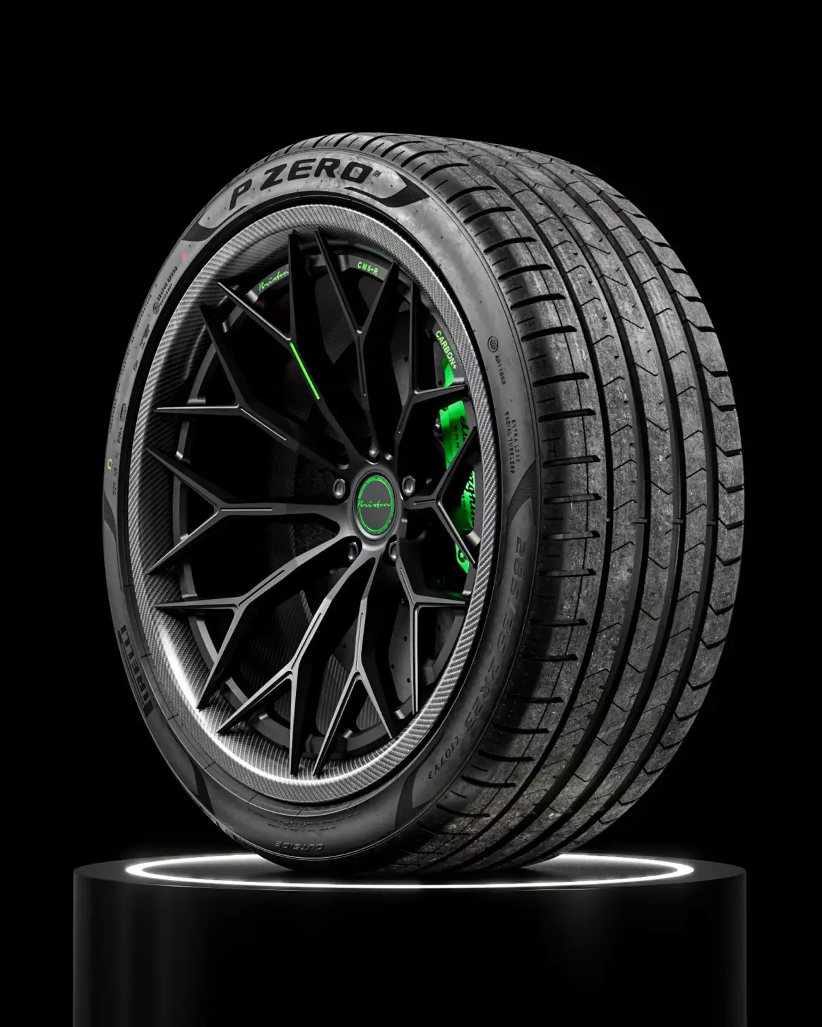 Pirelli PZ4 285 35 R23 107Y 3D model