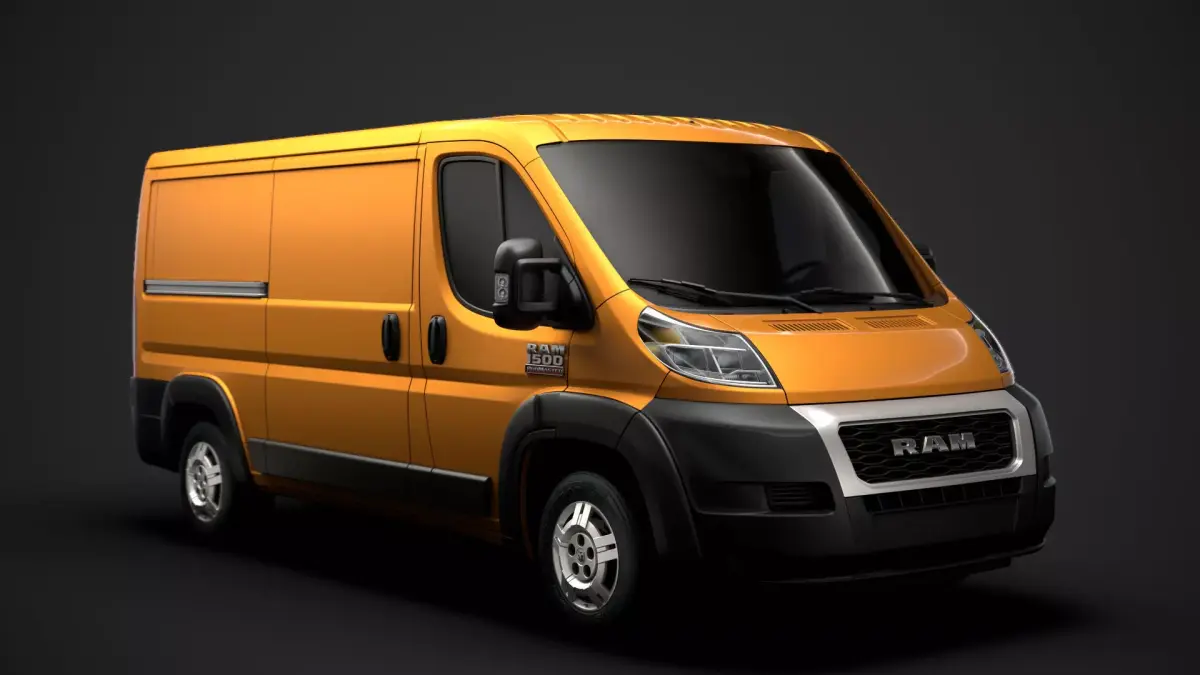 Ram Promaster Cargo 1500 LR 136WB 2020 3D model