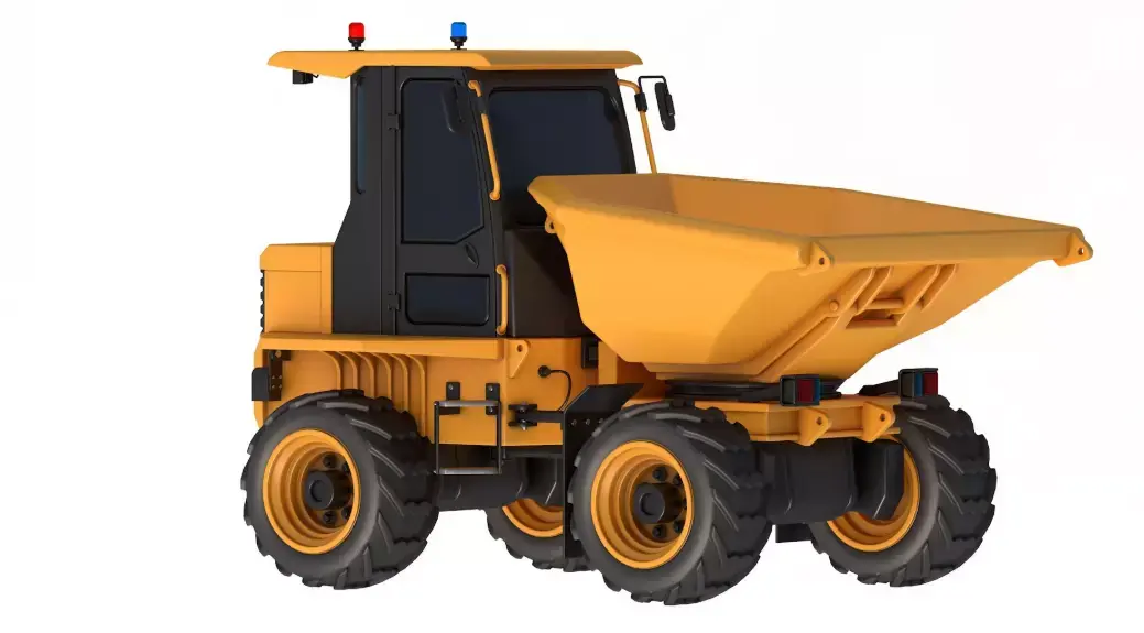 JCB 6T-1 Cabbed Site Dumper 3D model