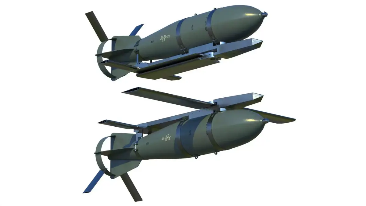 UMPK FAB 500 guided bomb 3D model