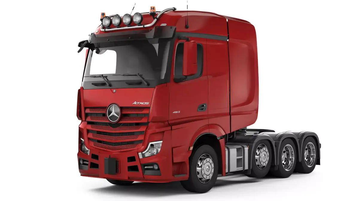 Mercedes-Benz Actros 4163 8x4 2020 3D model