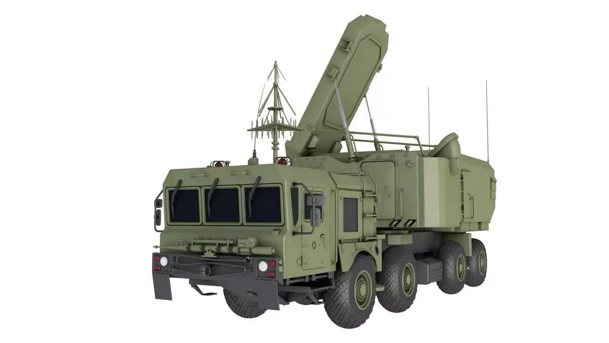 92N6E Grave Stone Radar 3D model purchase