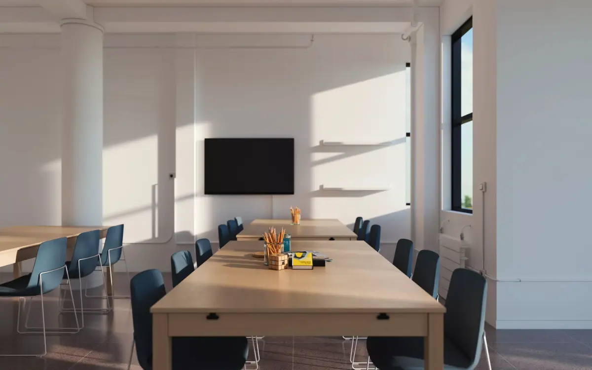 training room 3D model