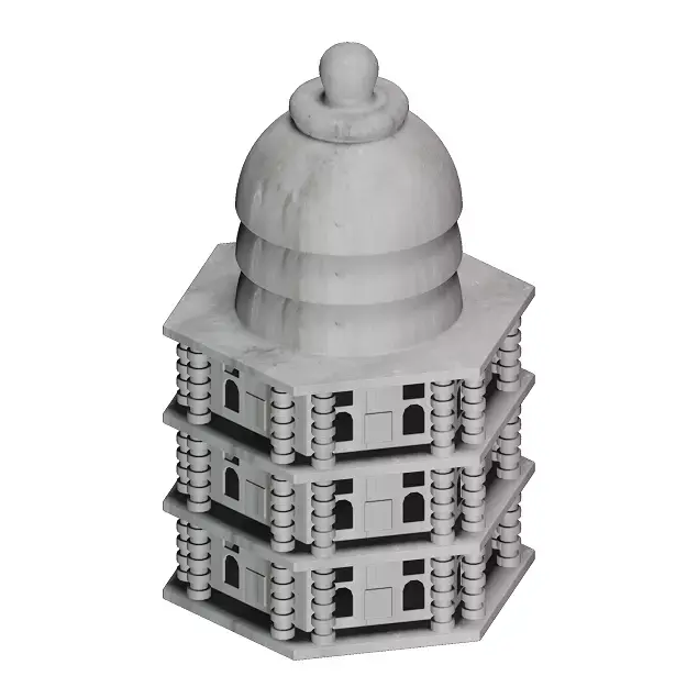 Marble Castle 3D model