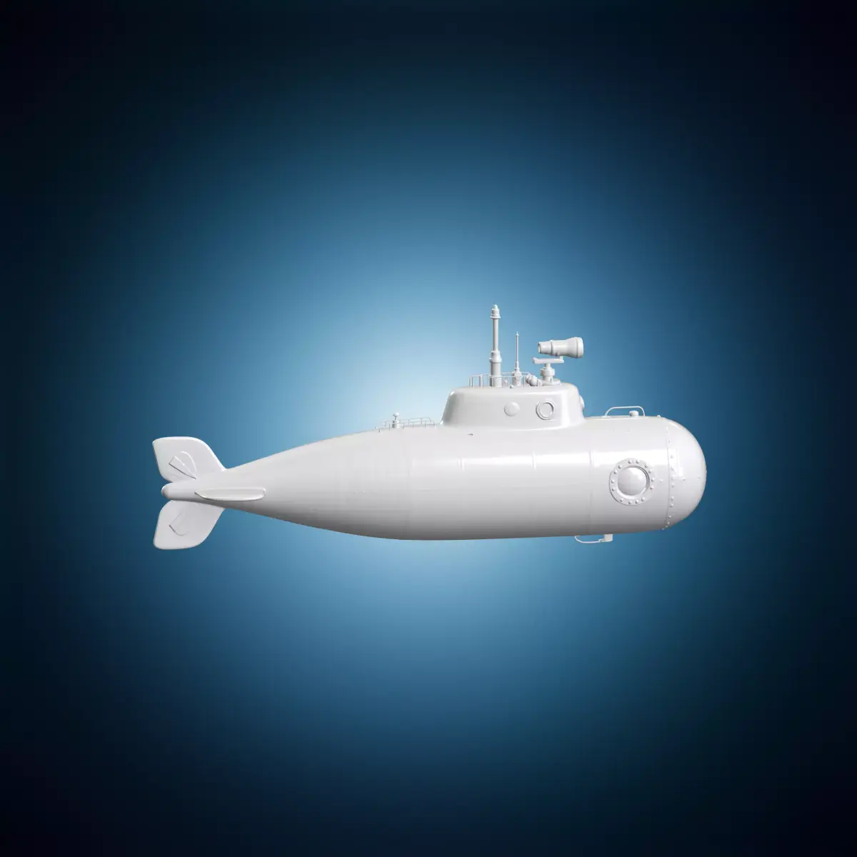 Deep Sea Submarine 3D Print Model 3D print model