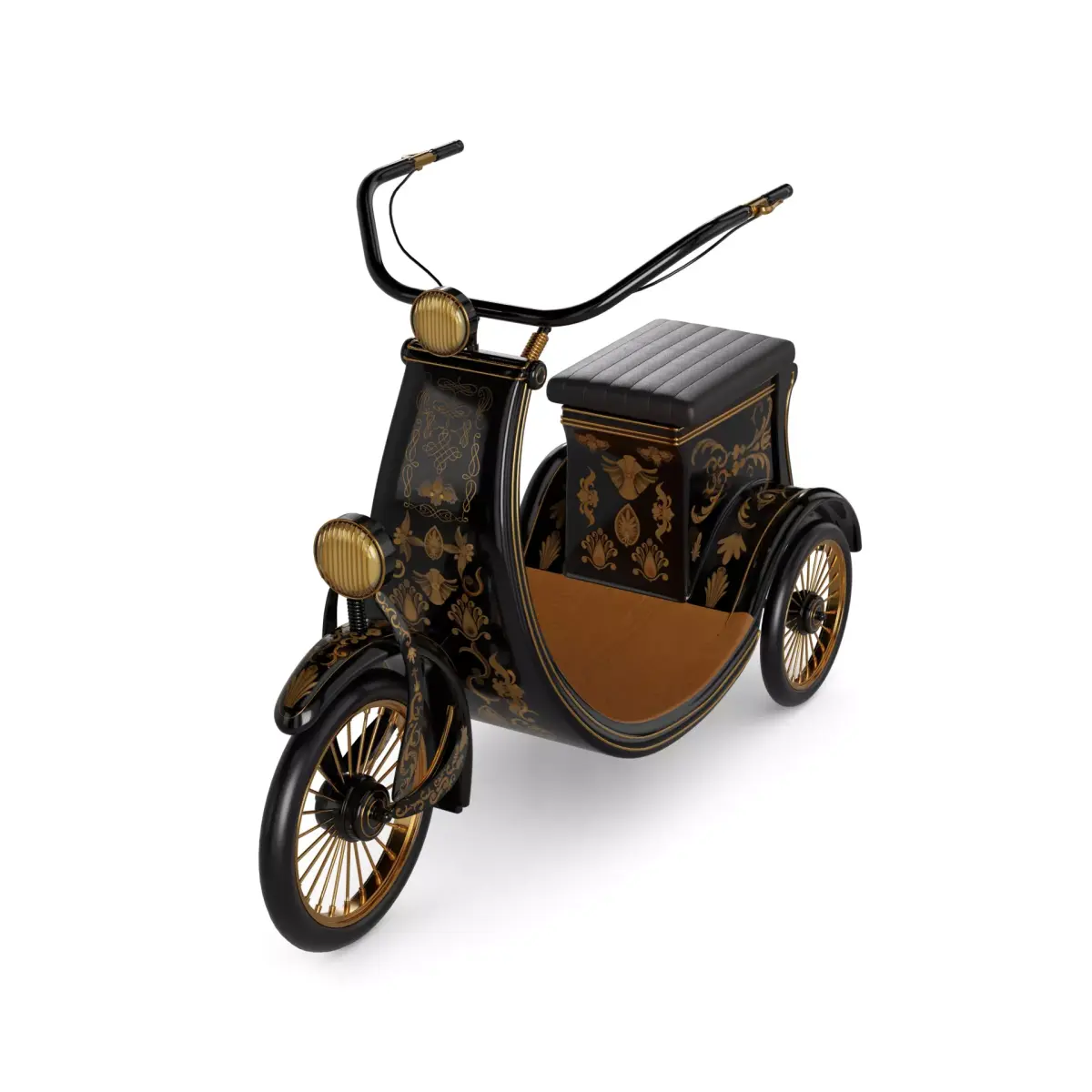 Three-Wheeled Scooter 3D model get