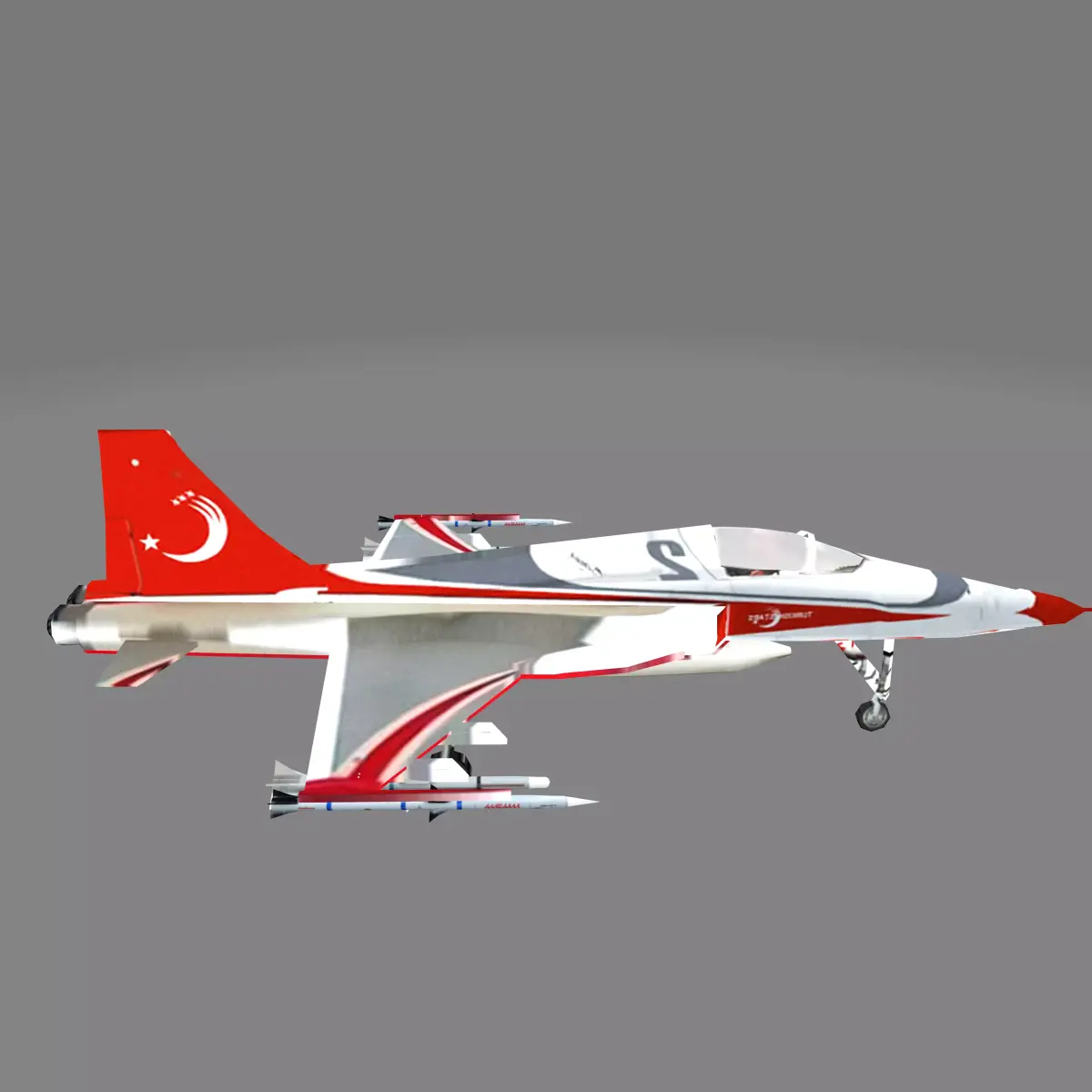 F-5 TURK 3D model