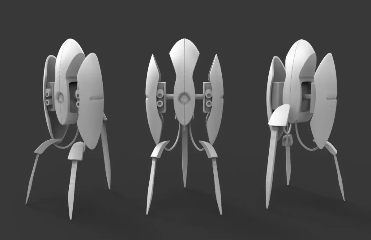 Portal Turret 3D model