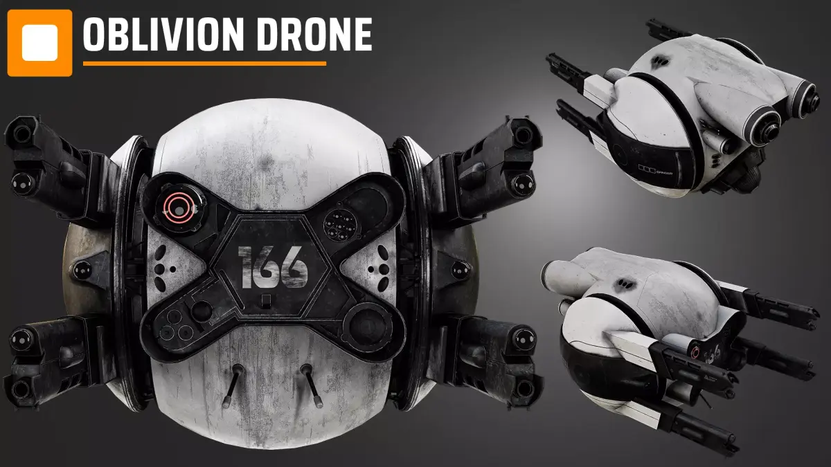 Oblivion Drone 3D model buy