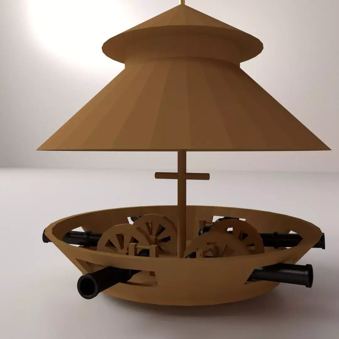 Da Vinci Tank 3D model