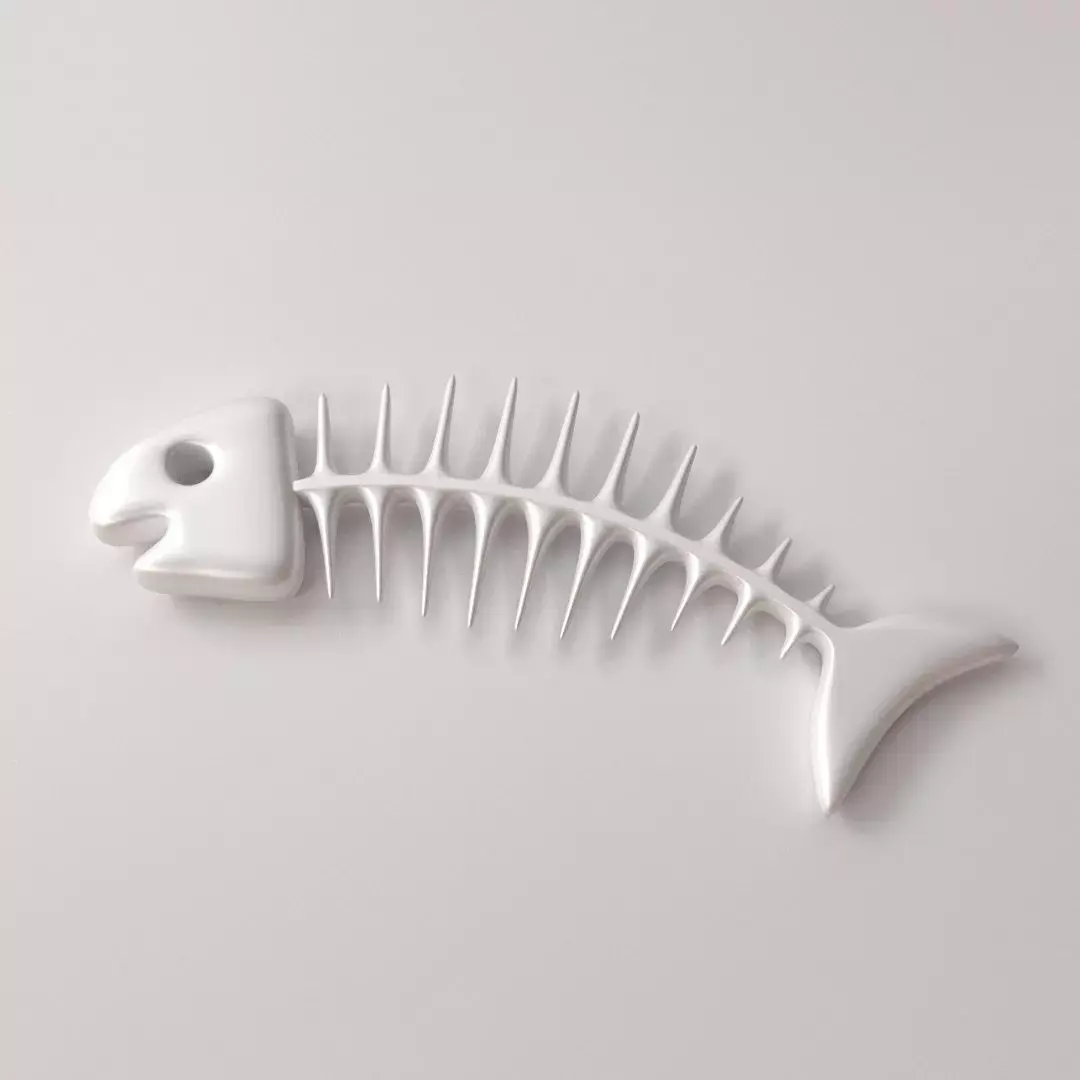 Fish Bone 3D model buy