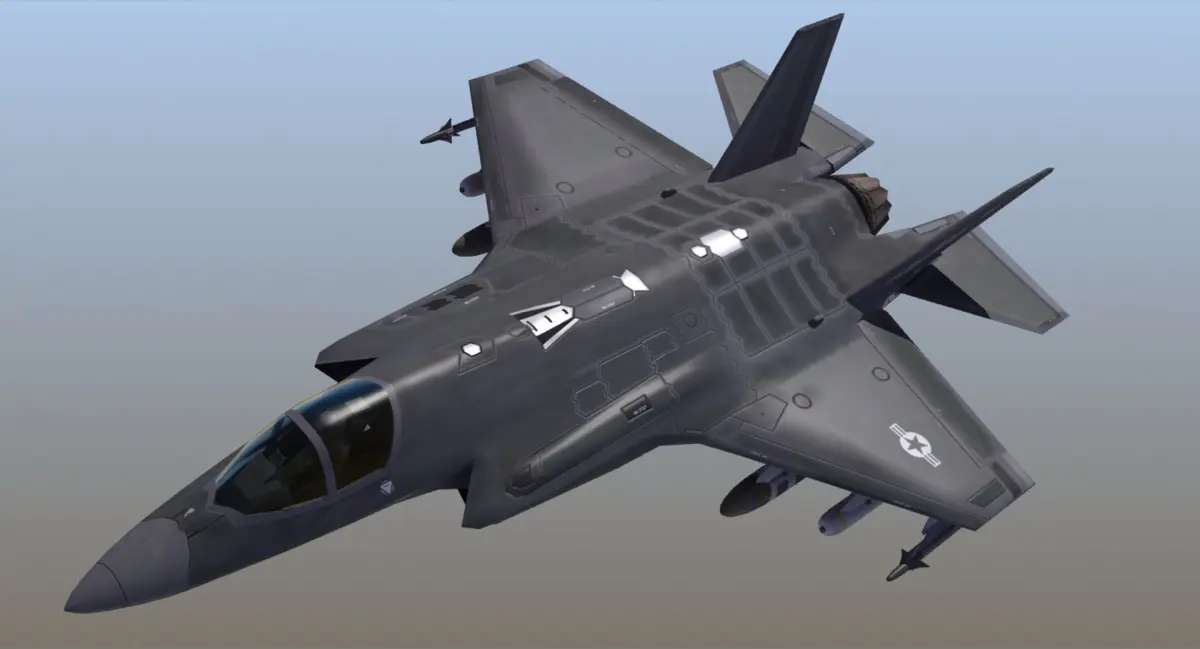 F-35A LightningII USAF 3D model