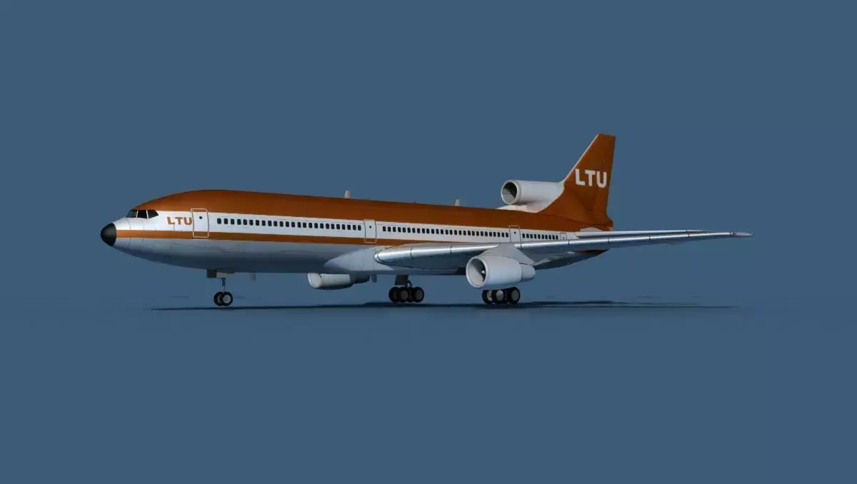 Lockheed L-1011-50 LTU 3D model