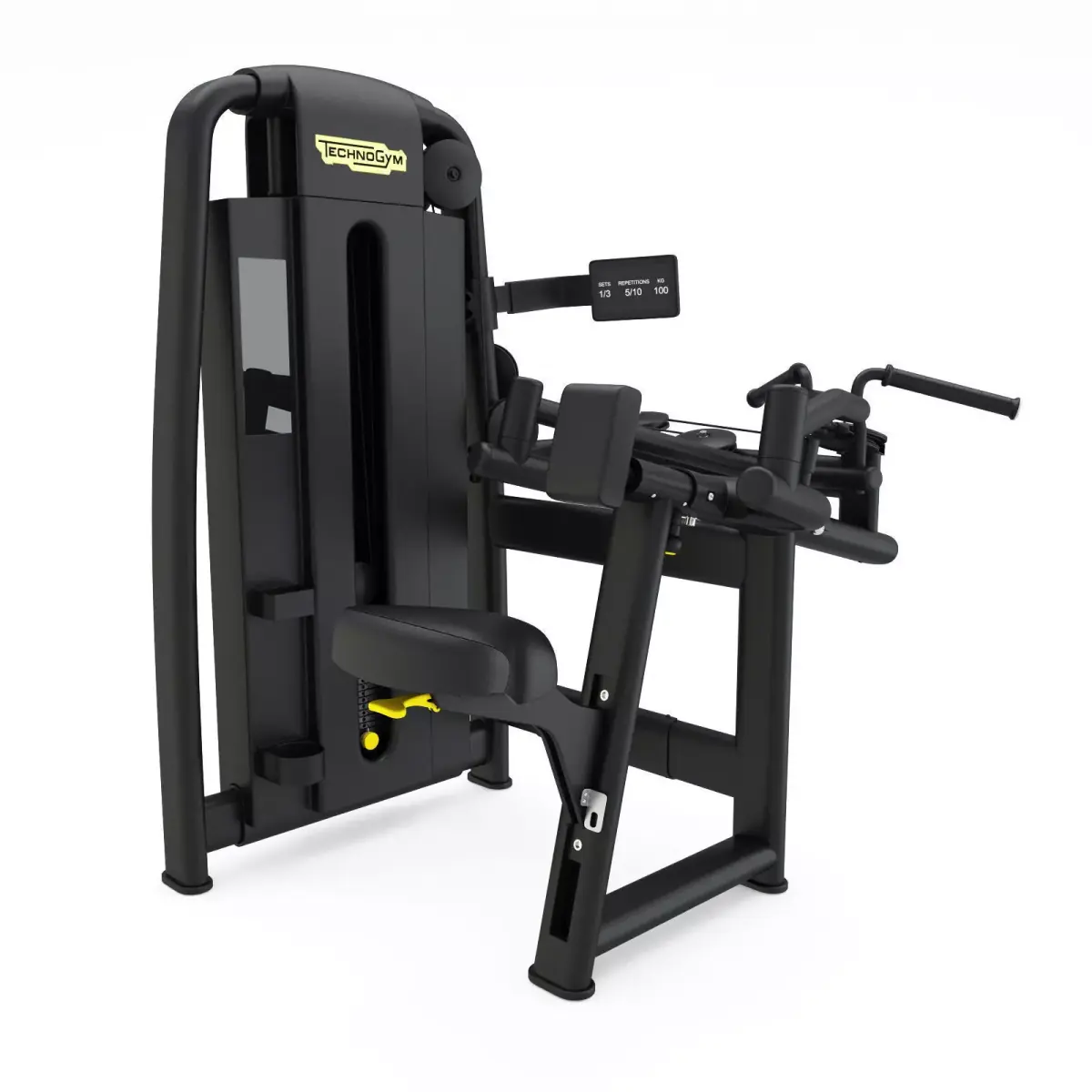 Technogym - Selectorised - Upper Back 3D model