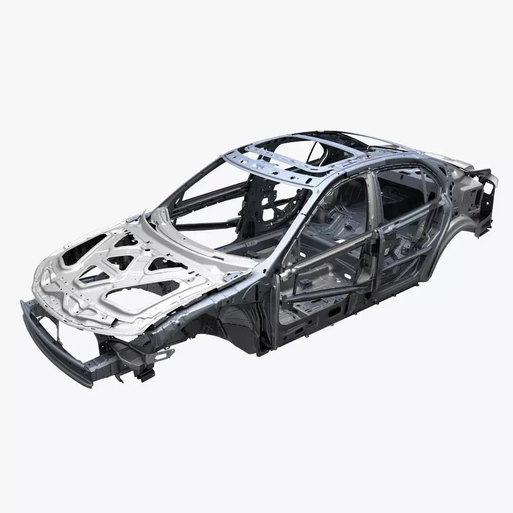 Car frame 3D model get