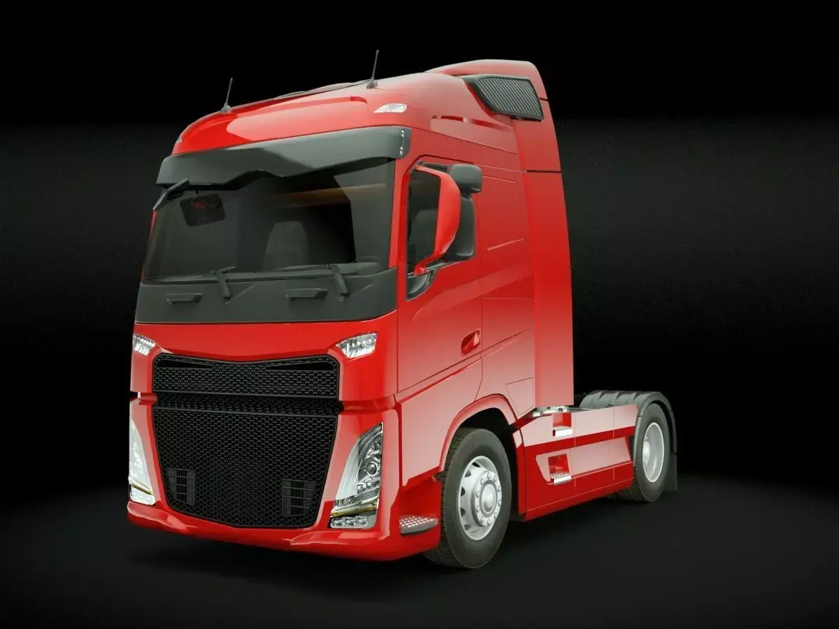 Generic Truck v5 Low-poly 3D model