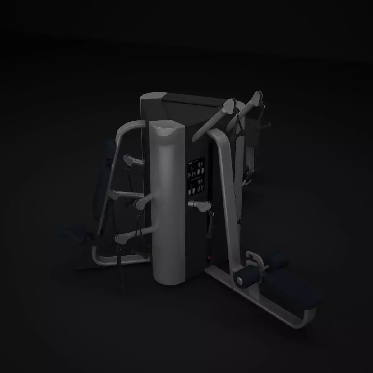 Multistation Tower Machine 3D model purchase