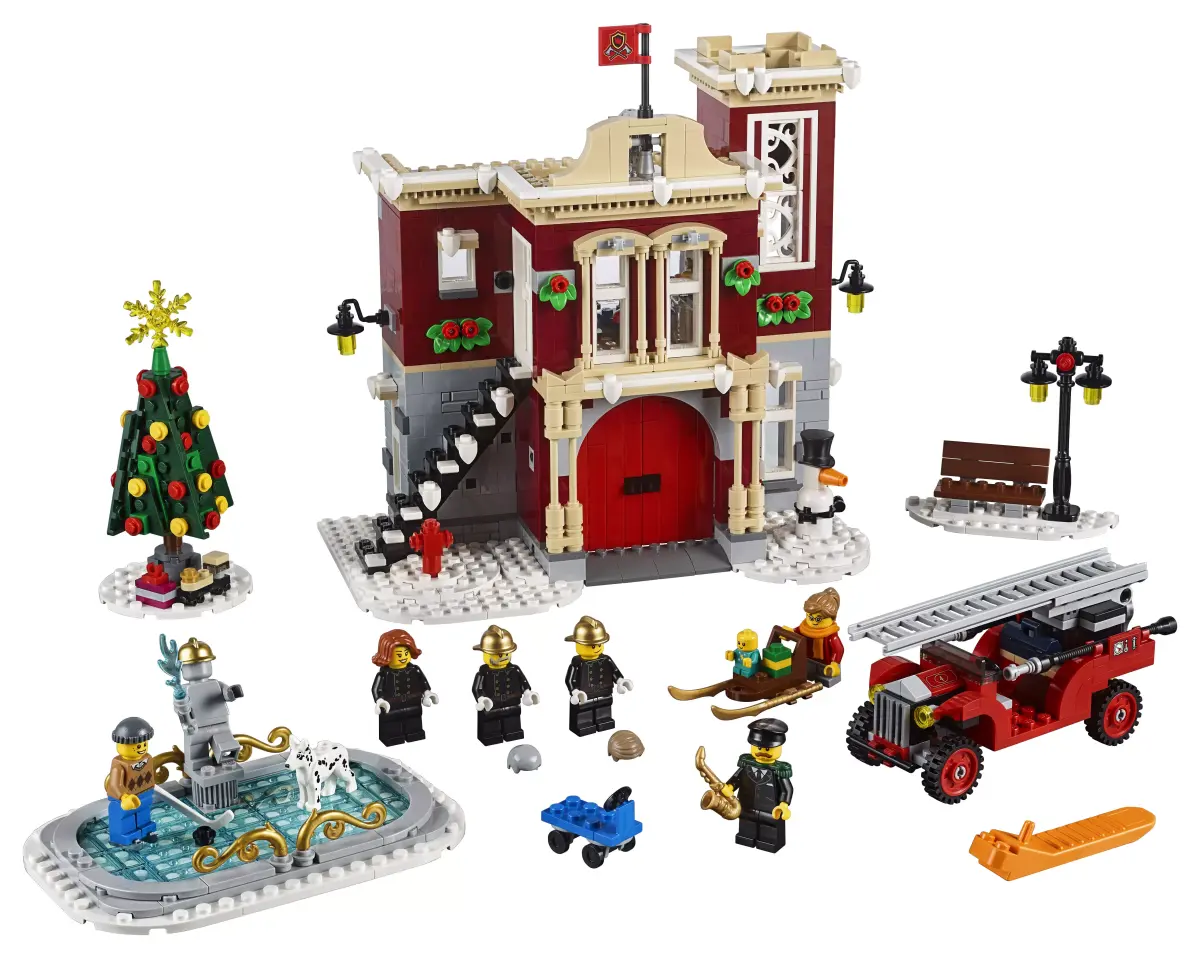 TwindBricks3D - 10263 Winter Village Fire Station 3D print model purchase