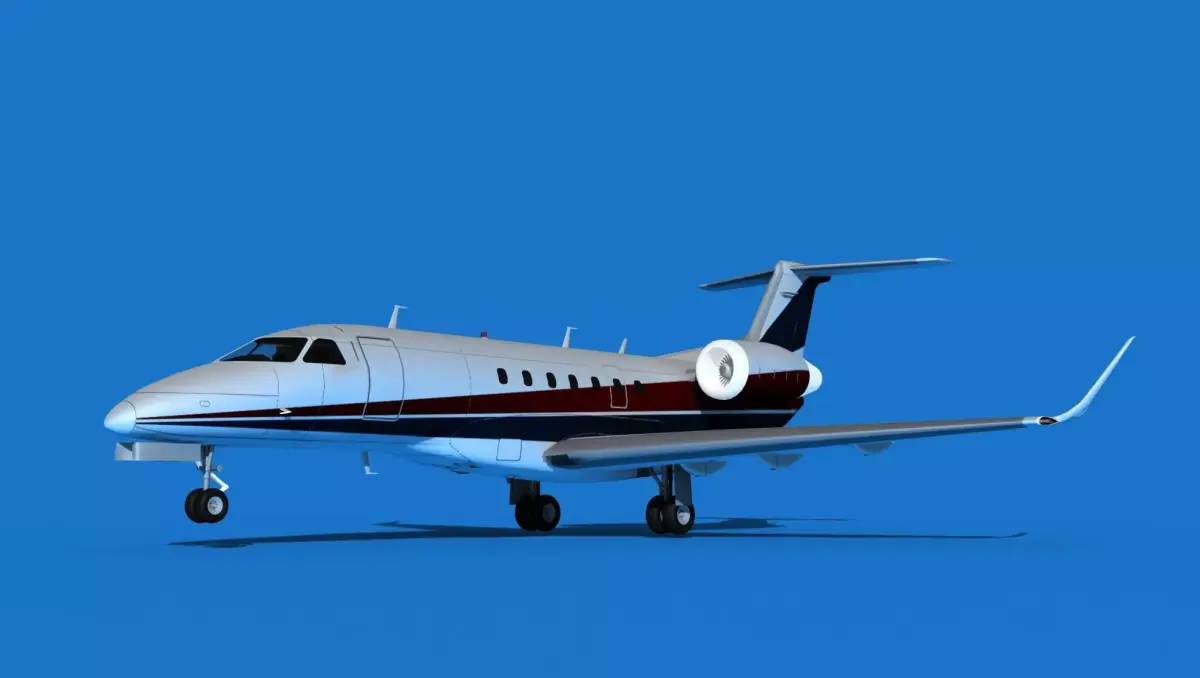 Embraer Praetor 600 V07 3D model