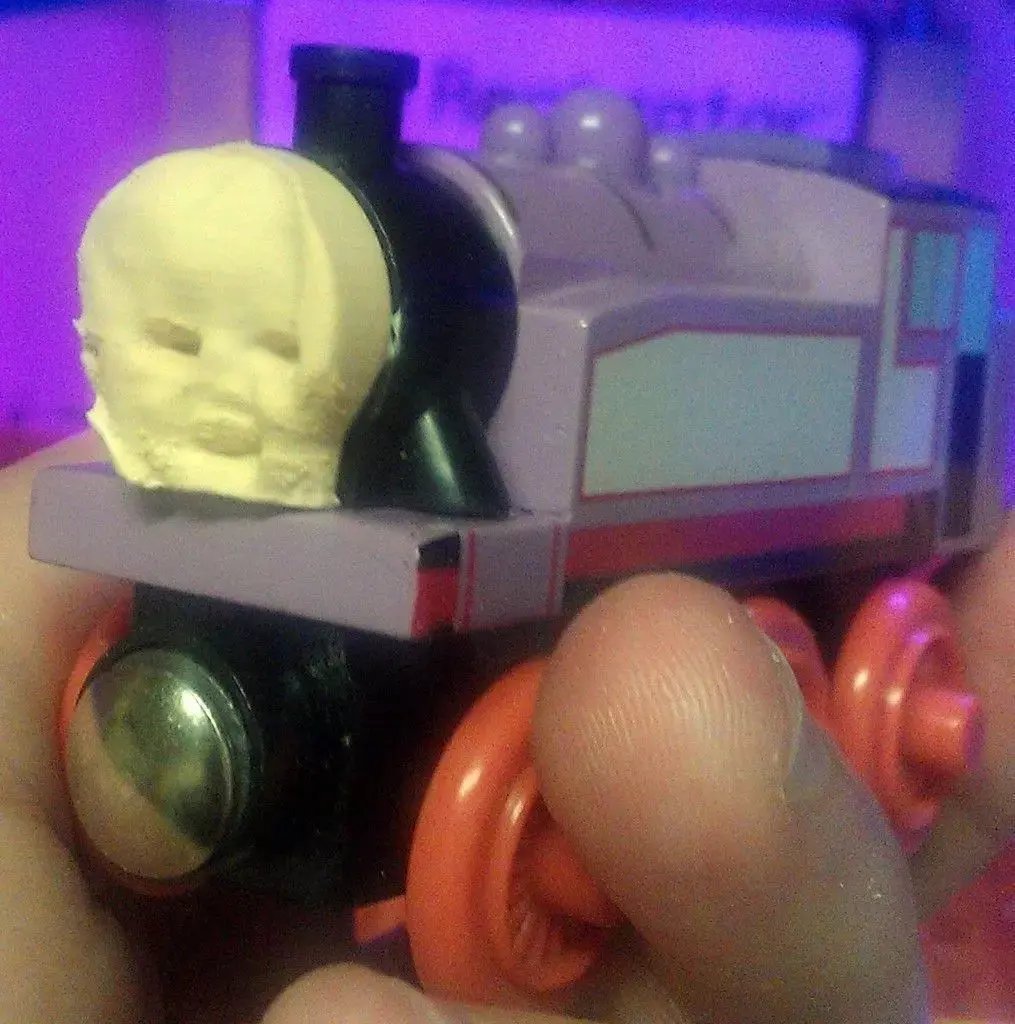 Violet the Train - Custom Train Faces Free 3D print model