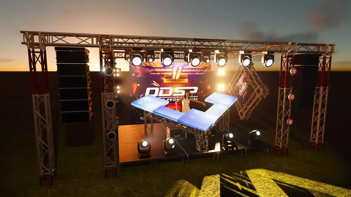Montaje Fiesta tipo 6 3D model