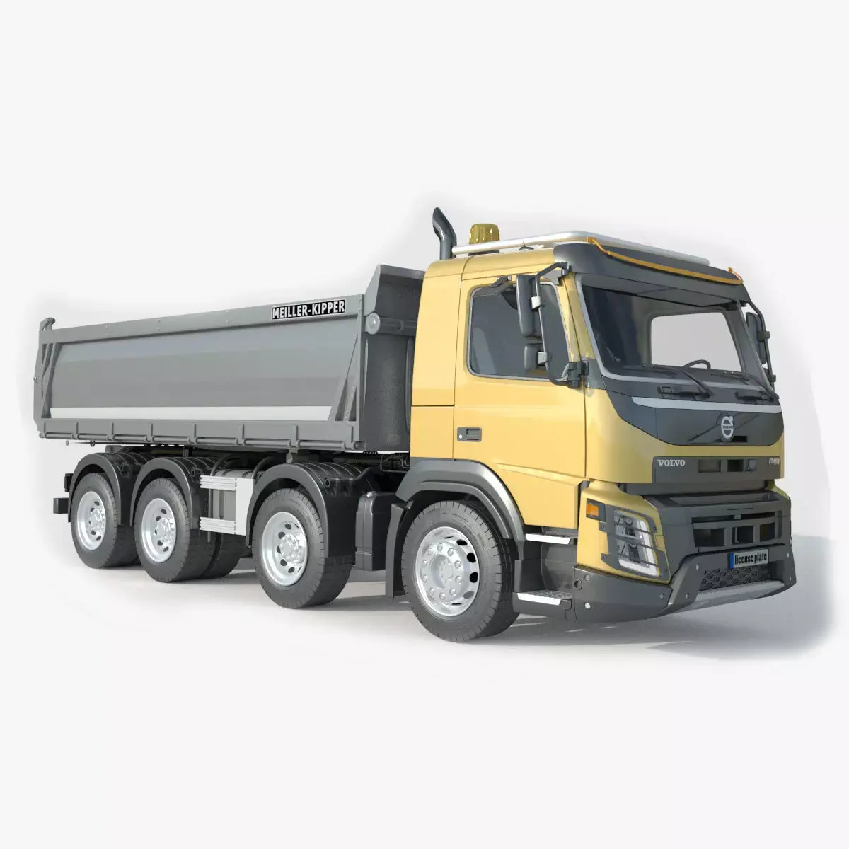 Volvo FMX 500 Billencs Dump Truck 3D model