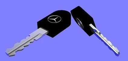 Car key Free 3D model