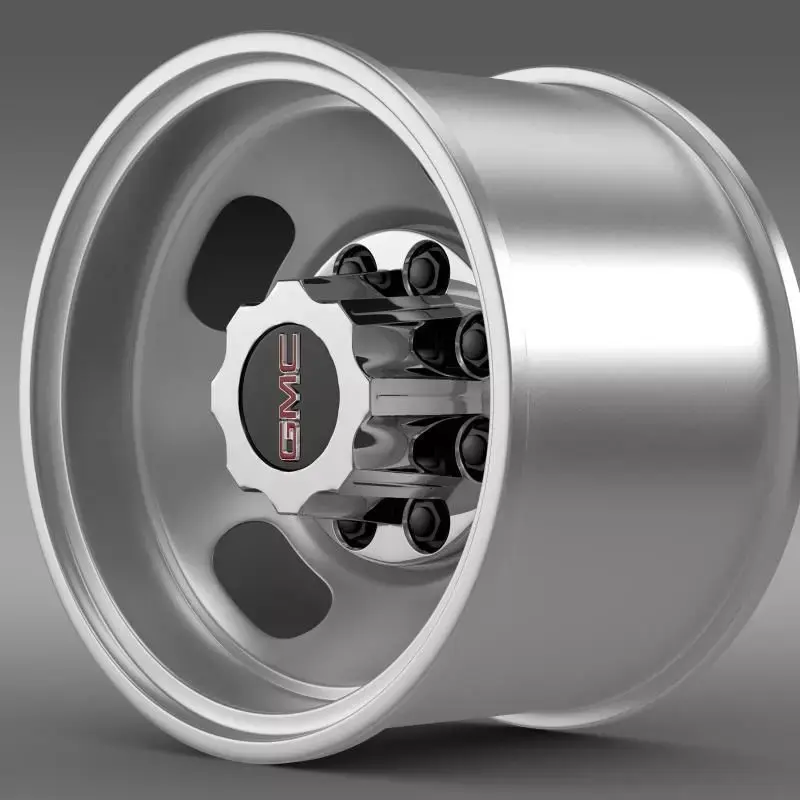 GMC Sierra 3500HD 2008 2 rim 3D model