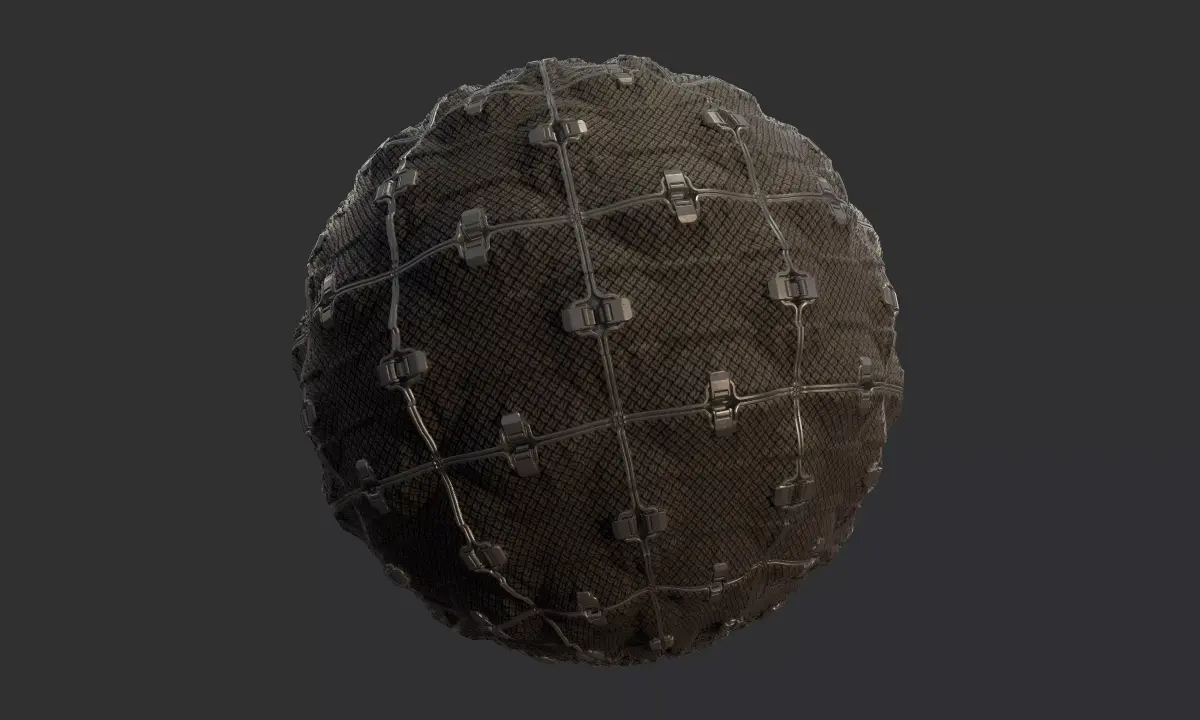 Sci-Fi Military Seamless PBR Texture 69 Texture